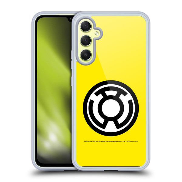Green Lantern DC Comics Lantern Corps Sinestro Soft Gel Case for Samsung Galaxy A34 5G