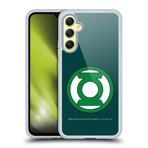 Green Lantern DC Comics Logos Classic 2 Soft Gel Case for Samsung Galaxy A34 5G