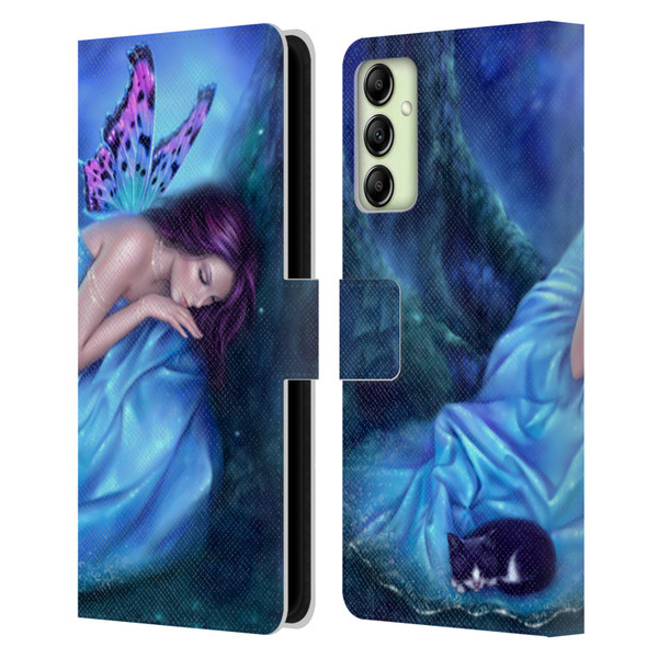Rachel Anderson Fairies Serenity Leather Book Wallet Case Cover For Samsung Galaxy A14 5G