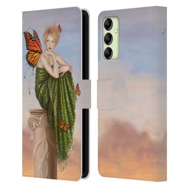 Rachel Anderson Fairies Sunrise Leather Book Wallet Case Cover For Samsung Galaxy A14 5G