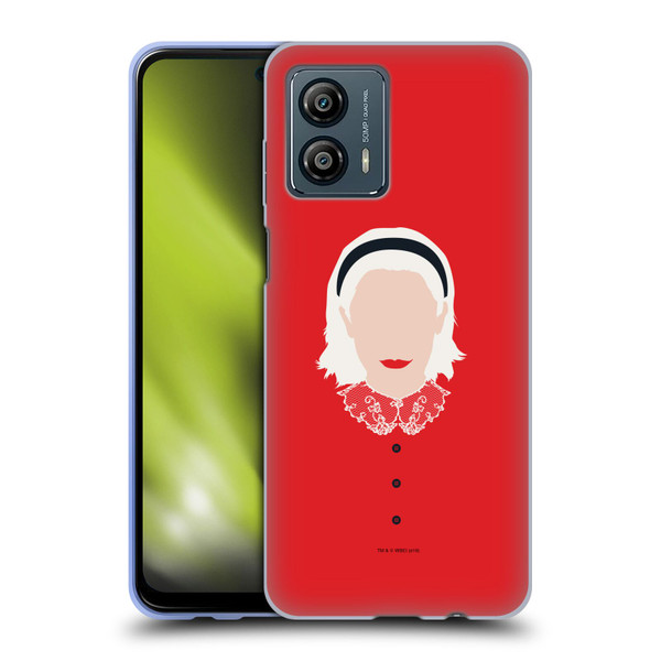 Chilling Adventures of Sabrina Graphics Red Sabrina Soft Gel Case for Motorola Moto G53 5G