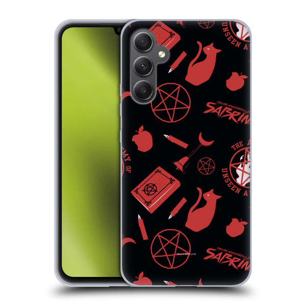Chilling Adventures of Sabrina Graphics Black Magic Soft Gel Case for Samsung Galaxy A34 5G