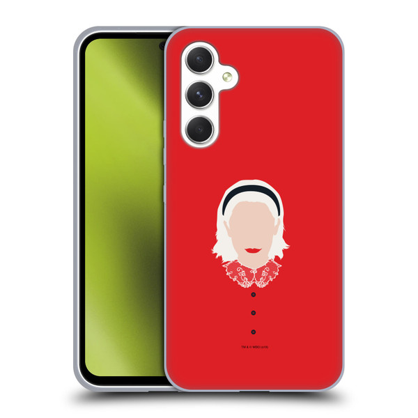 Chilling Adventures of Sabrina Graphics Red Sabrina Soft Gel Case for Samsung Galaxy A54 5G