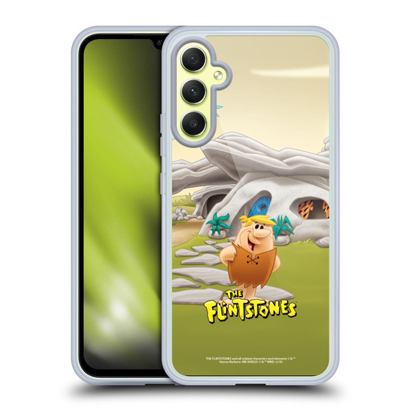 The Flintstones Characters Barney Rubble Soft Gel Case for Samsung Galaxy A34 5G