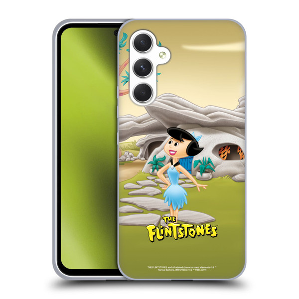 The Flintstones Characters Betty Rubble Soft Gel Case for Samsung Galaxy A54 5G
