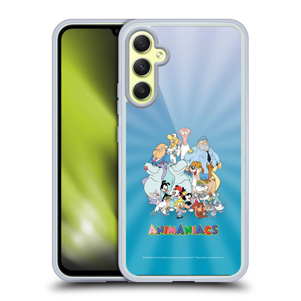 Animaniacs Graphics Group Soft Gel Case for Samsung Galaxy A34 5G