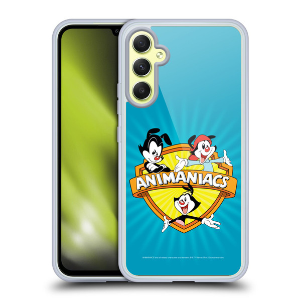 Animaniacs Graphics Logo Soft Gel Case for Samsung Galaxy A34 5G