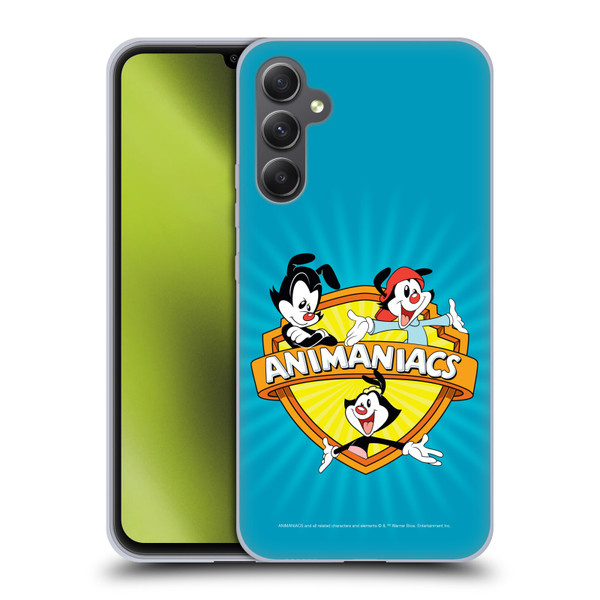 Animaniacs Graphics Logo Soft Gel Case for Samsung Galaxy A34 5G