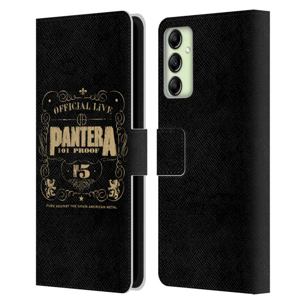 Pantera Art 101 Proof Leather Book Wallet Case Cover For Samsung Galaxy A14 5G