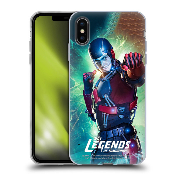 Legends Of Tomorrow Graphics Atom Soft Gel Case for Apple iPhone XS Max
