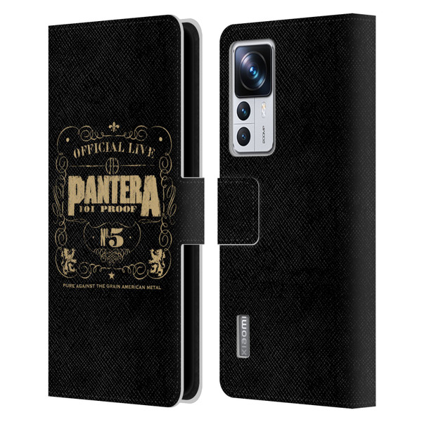 Pantera Art 101 Proof Leather Book Wallet Case Cover For Xiaomi 12T Pro