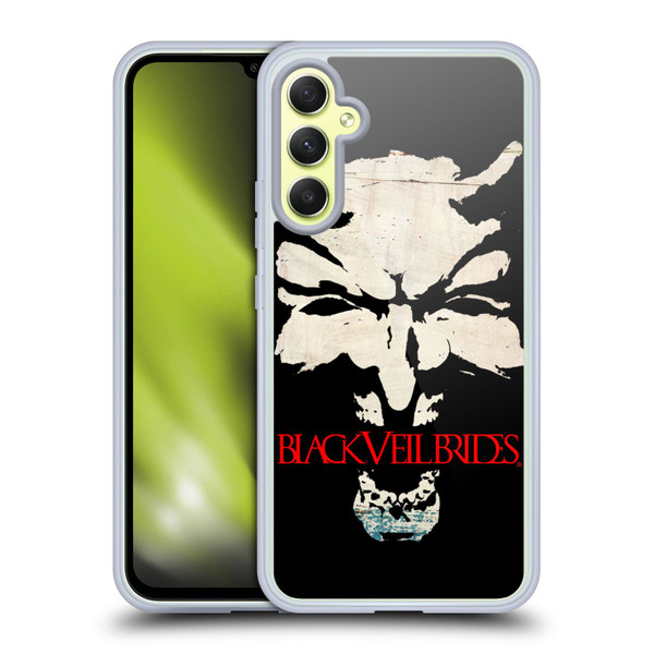Black Veil Brides Band Art Devil Art Soft Gel Case for Samsung Galaxy A34 5G