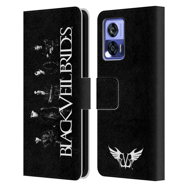 Black Veil Brides Band Art Band Photo Leather Book Wallet Case Cover For Motorola Edge 30 Neo 5G