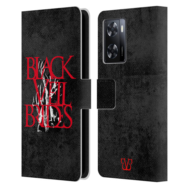 Black Veil Brides Band Art Zombie Hands Leather Book Wallet Case Cover For OPPO A57s
