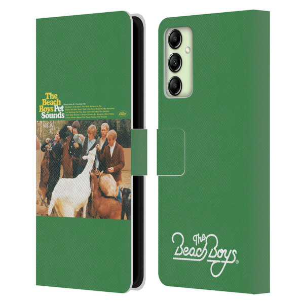 The Beach Boys Album Cover Art Pet Sounds Leather Book Wallet Case Cover For Samsung Galaxy A14 5G