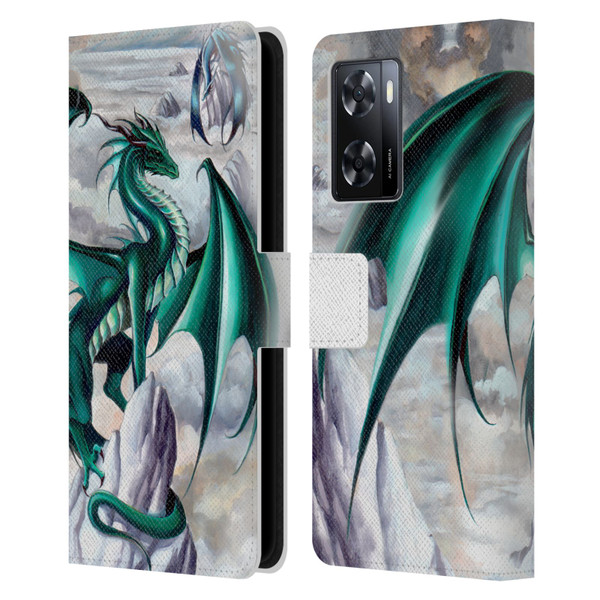 Ruth Thompson Dragons 2 Temptest Leather Book Wallet Case Cover For OPPO A57s