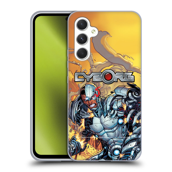 Cyborg DC Comics Fast Fashion Comic Soft Gel Case for Samsung Galaxy A54 5G