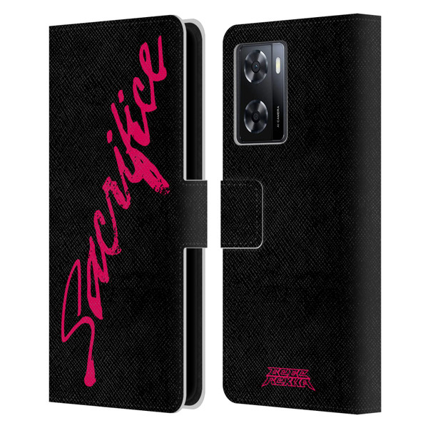Bebe Rexha Key Art Sacrifice Leather Book Wallet Case Cover For OPPO A57s