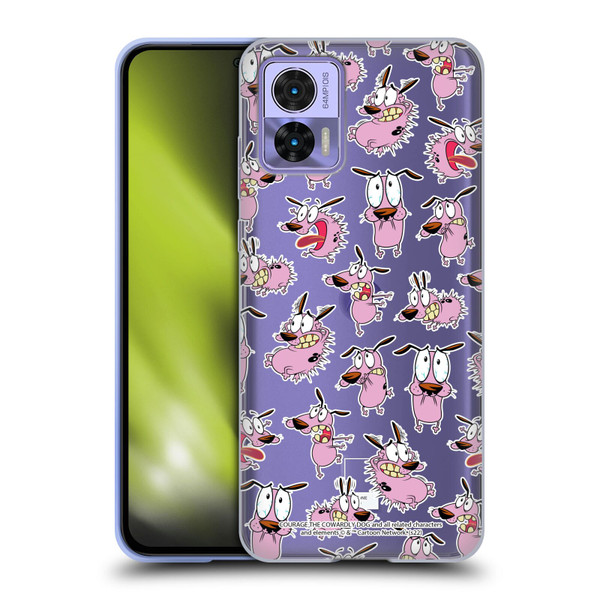 Courage The Cowardly Dog Graphics Pattern Soft Gel Case for Motorola Edge 30 Neo 5G