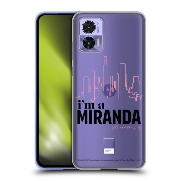 Sex and The City: Television Series Characters I'm A Miranda Soft Gel Case for Motorola Edge 30 Neo 5G
