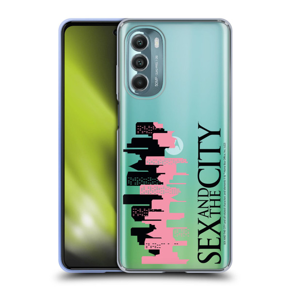Sex and The City: Television Series Graphics City Soft Gel Case for Motorola Moto G Stylus 5G (2022)
