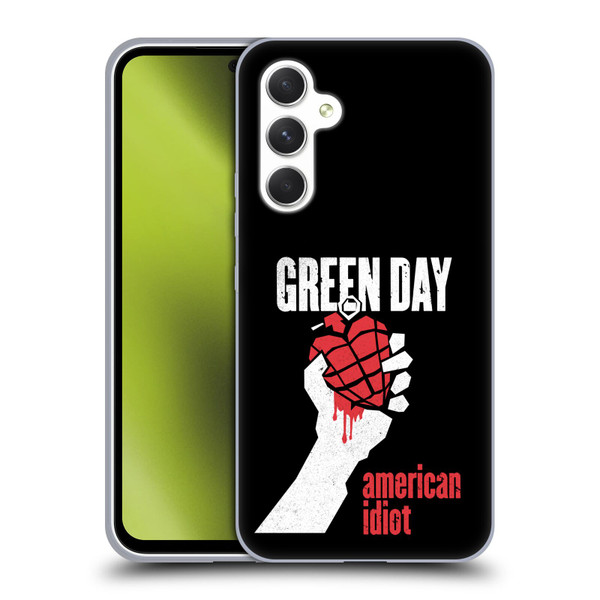 Green Day Graphics American Idiot Soft Gel Case for Samsung Galaxy A54 5G