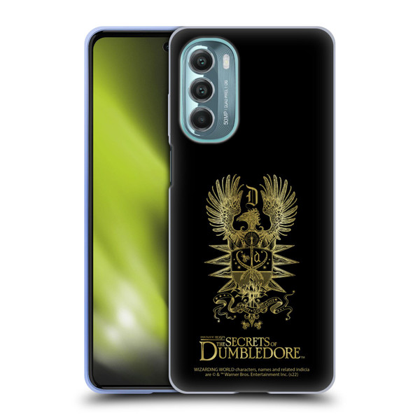 Fantastic Beasts: The Secrets of Dumbledore Graphics Dumbledore's Crest Soft Gel Case for Motorola Moto G Stylus 5G (2022)