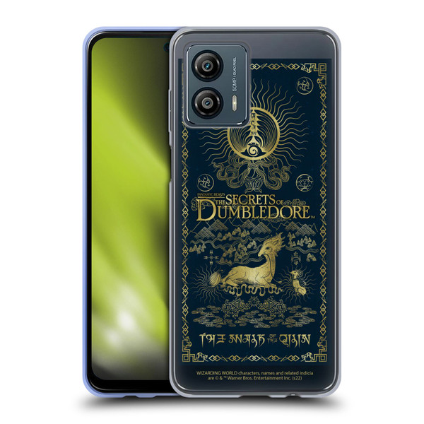 Fantastic Beasts: Secrets of Dumbledore Graphics Bhutan 2 Soft Gel Case for Motorola Moto G53 5G