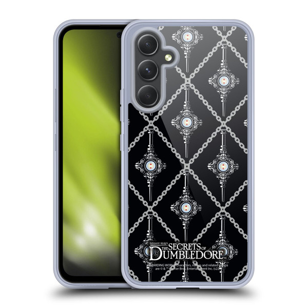 Fantastic Beasts: Secrets of Dumbledore Graphics Blood Troth Pattern Soft Gel Case for Samsung Galaxy A54 5G