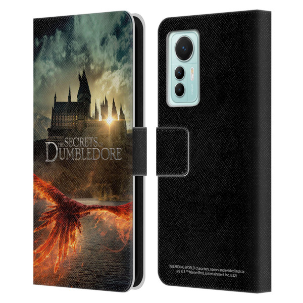 Fantastic Beasts: Secrets of Dumbledore Key Art Poster Leather Book Wallet Case Cover For Xiaomi 12 Lite