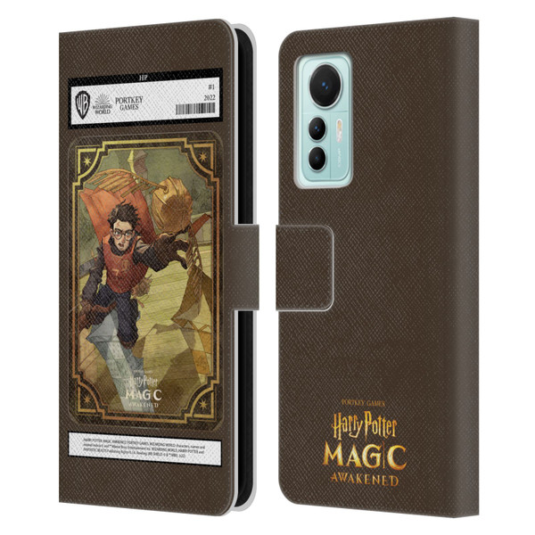 Harry Potter: Magic Awakened Characters Harry Potter Card Leather Book Wallet Case Cover For Xiaomi 12 Lite