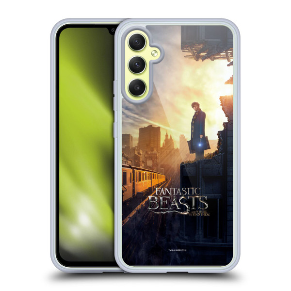 Fantastic Beasts And Where To Find Them Key Art Newt Scamander Poster 1 Soft Gel Case for Samsung Galaxy A34 5G