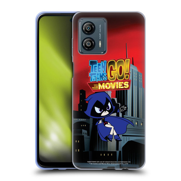Teen Titans Go! To The Movies Character Art Raven Soft Gel Case for Motorola Moto G53 5G