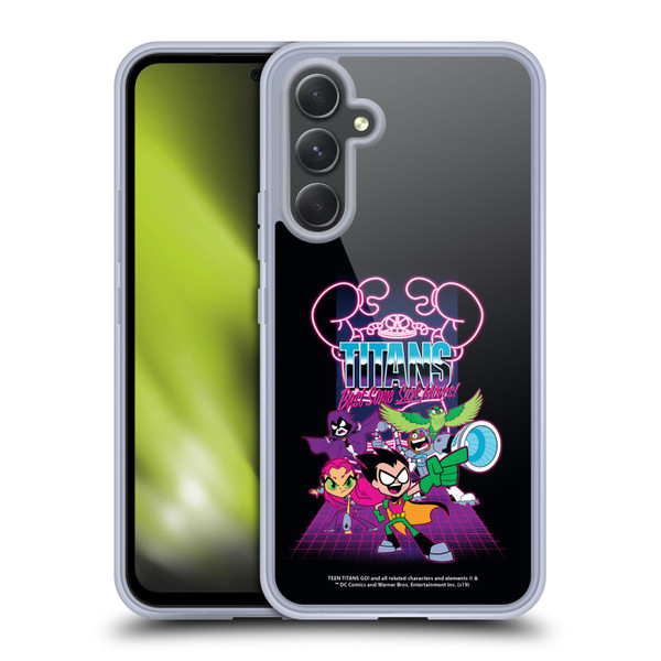 Teen Titans Go! To The Movies Graphic Designs Sick Moves Soft Gel Case for Samsung Galaxy A54 5G