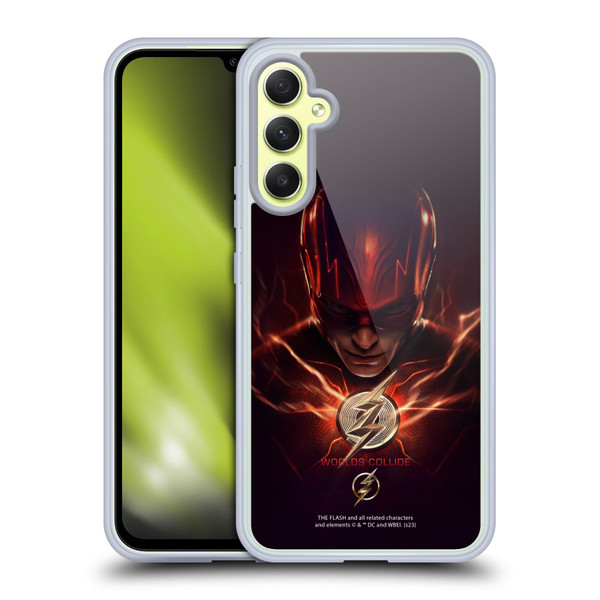 The Flash 2023 Poster Barry Allen Soft Gel Case for Samsung Galaxy A34 5G