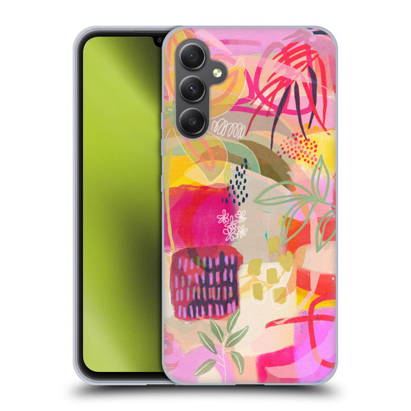 Suzanne Allard Floral Art You Are Loved Soft Gel Case for Samsung Galaxy A34 5G