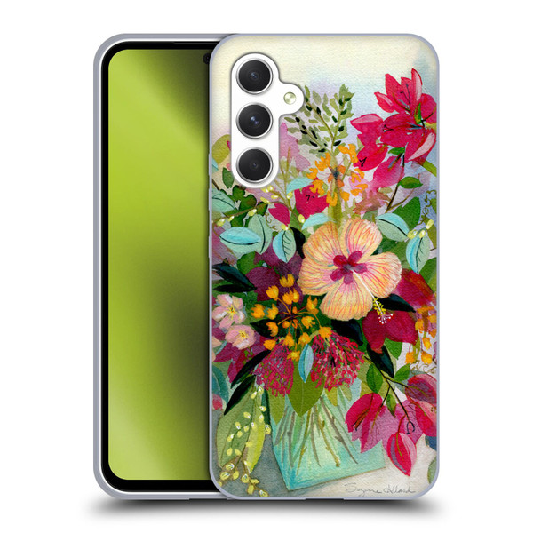 Suzanne Allard Floral Graphics Flamands Soft Gel Case for Samsung Galaxy A54 5G