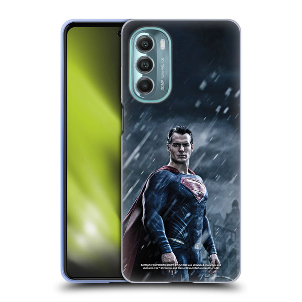 Batman V Superman: Dawn of Justice Graphics Superman Soft Gel Case for Motorola Moto G Stylus 5G (2022)