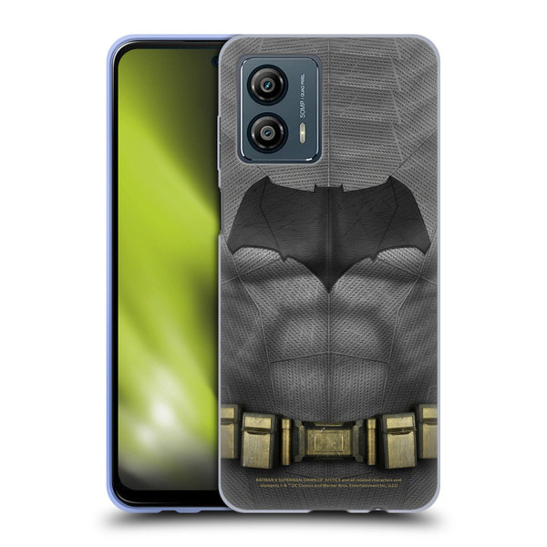 Batman V Superman: Dawn of Justice Graphics Batman Costume Soft Gel Case for Motorola Moto G53 5G