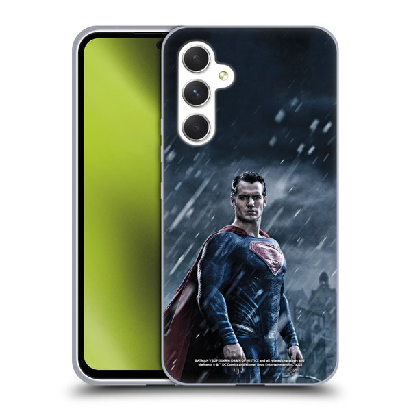 Batman V Superman: Dawn of Justice Graphics Superman Soft Gel Case for Samsung Galaxy A54 5G