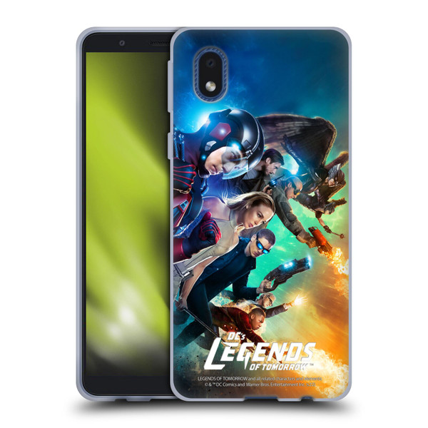 Legends Of Tomorrow Graphics Poster Soft Gel Case for Samsung Galaxy A01 Core (2020)