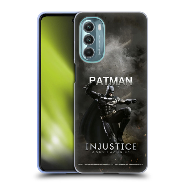 Injustice Gods Among Us Characters Batman Soft Gel Case for Motorola Moto G Stylus 5G (2022)
