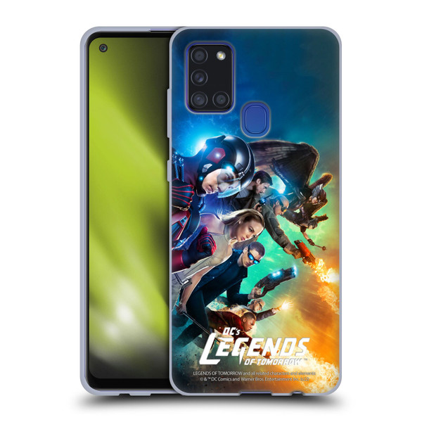 Legends Of Tomorrow Graphics Poster Soft Gel Case for Samsung Galaxy A21s (2020)