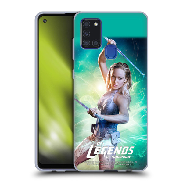 Legends Of Tomorrow Graphics Sara Lance Soft Gel Case for Samsung Galaxy A21s (2020)