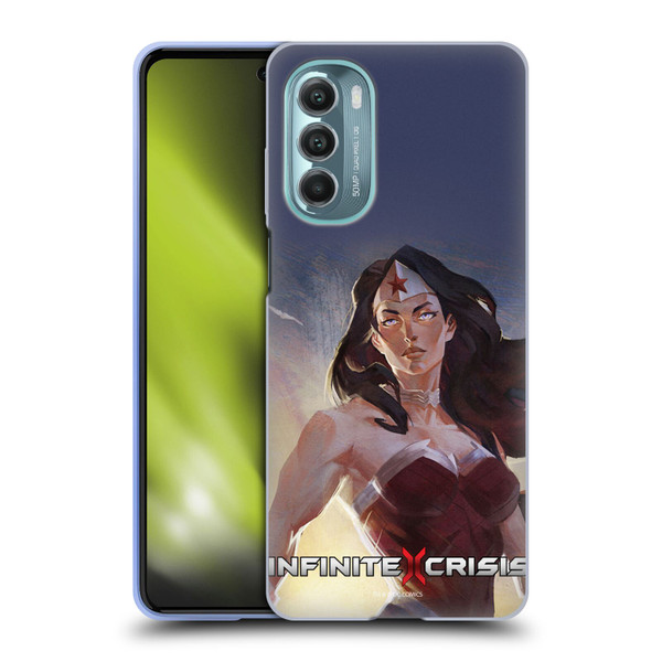 Infinite Crisis Characters Wonder Woman Soft Gel Case for Motorola Moto G Stylus 5G (2022)