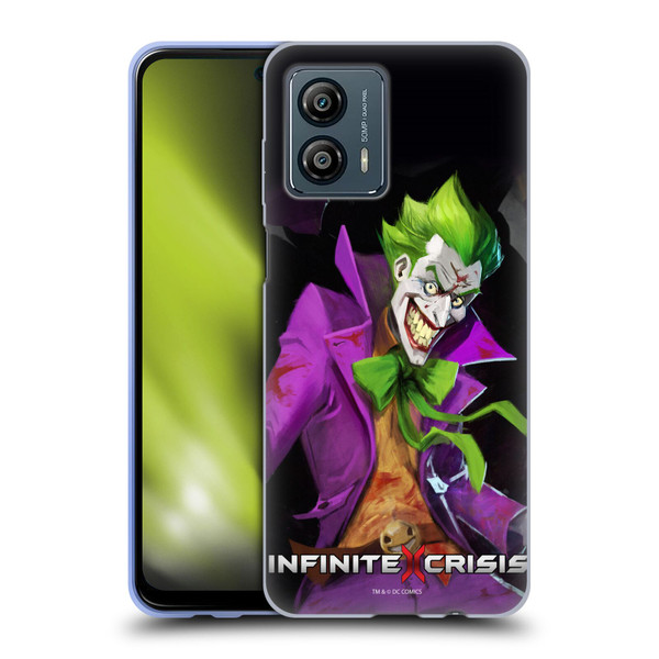 Infinite Crisis Characters Joker Soft Gel Case for Motorola Moto G53 5G