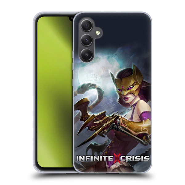 Infinite Crisis Characters Catwoman Soft Gel Case for Samsung Galaxy A34 5G