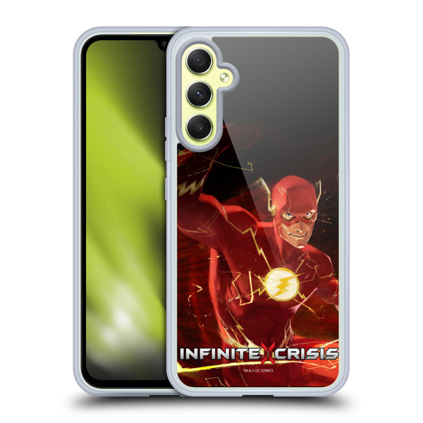 Infinite Crisis Characters Flash Soft Gel Case for Samsung Galaxy A34 5G