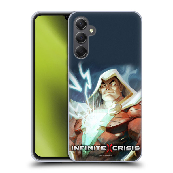 Infinite Crisis Characters Shazam Soft Gel Case for Samsung Galaxy A34 5G