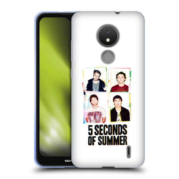 5 Seconds of Summer Posters Polaroid Soft Gel Case for Nokia C21